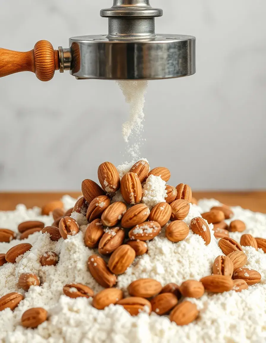 Nut Grinder Mill für frisches Nussmehl beim Backen ohne Mehl