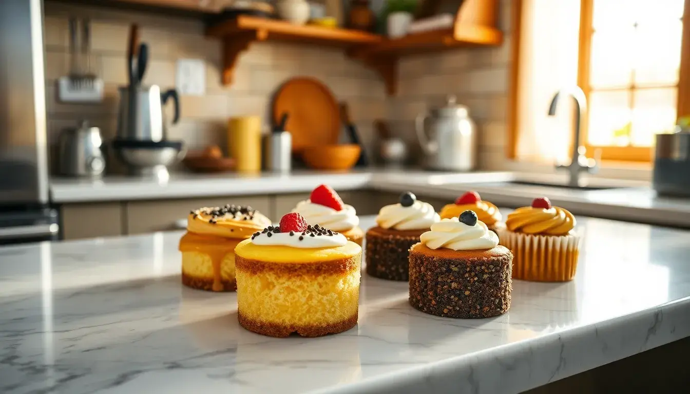 Kleine Kuchen: Rezepte & Tools für Mini-Genuss