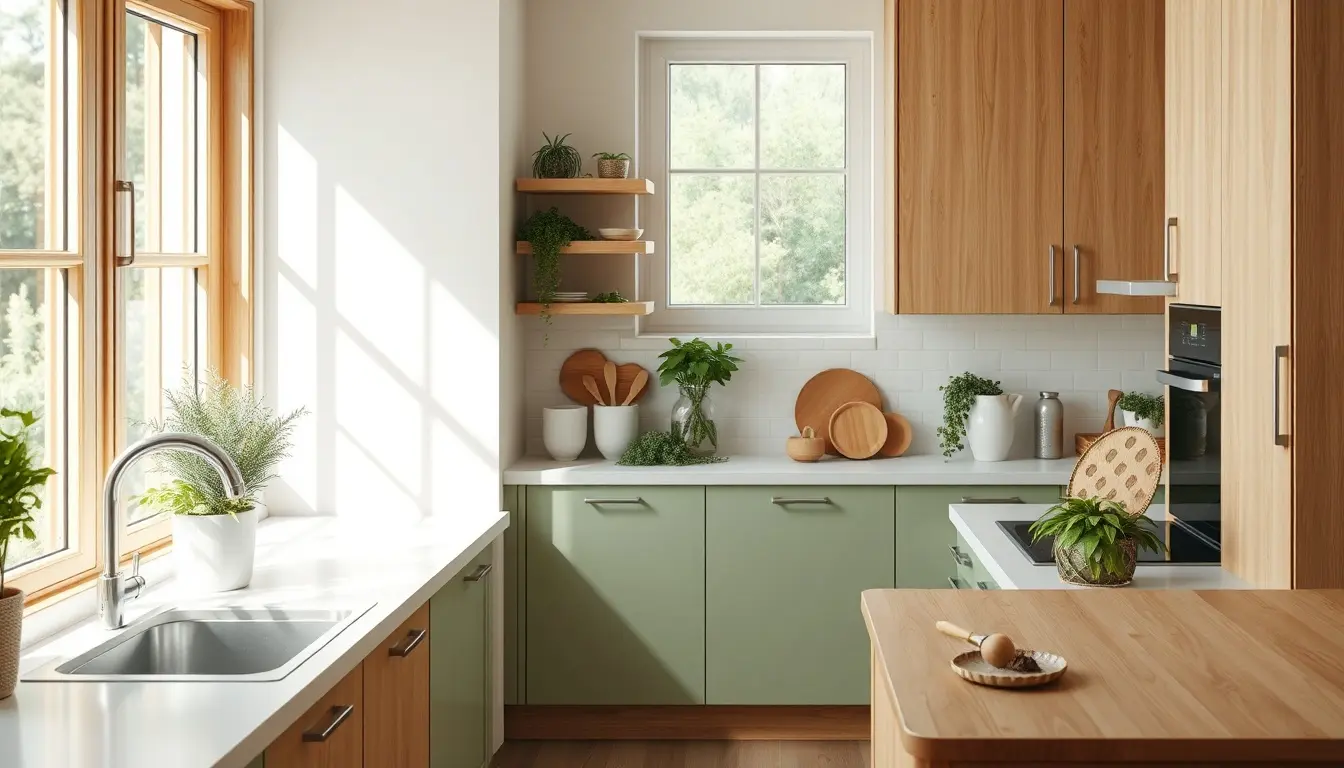 Küche Grün: Nachhaltigkeit trifft Stil | KitchGear