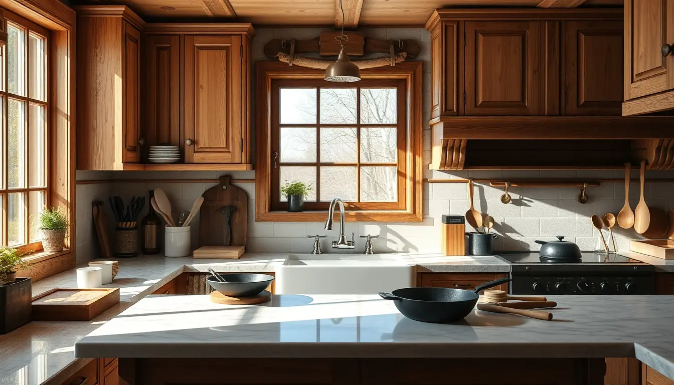 Country Style Kitchen: Vintage Tools & Tipps