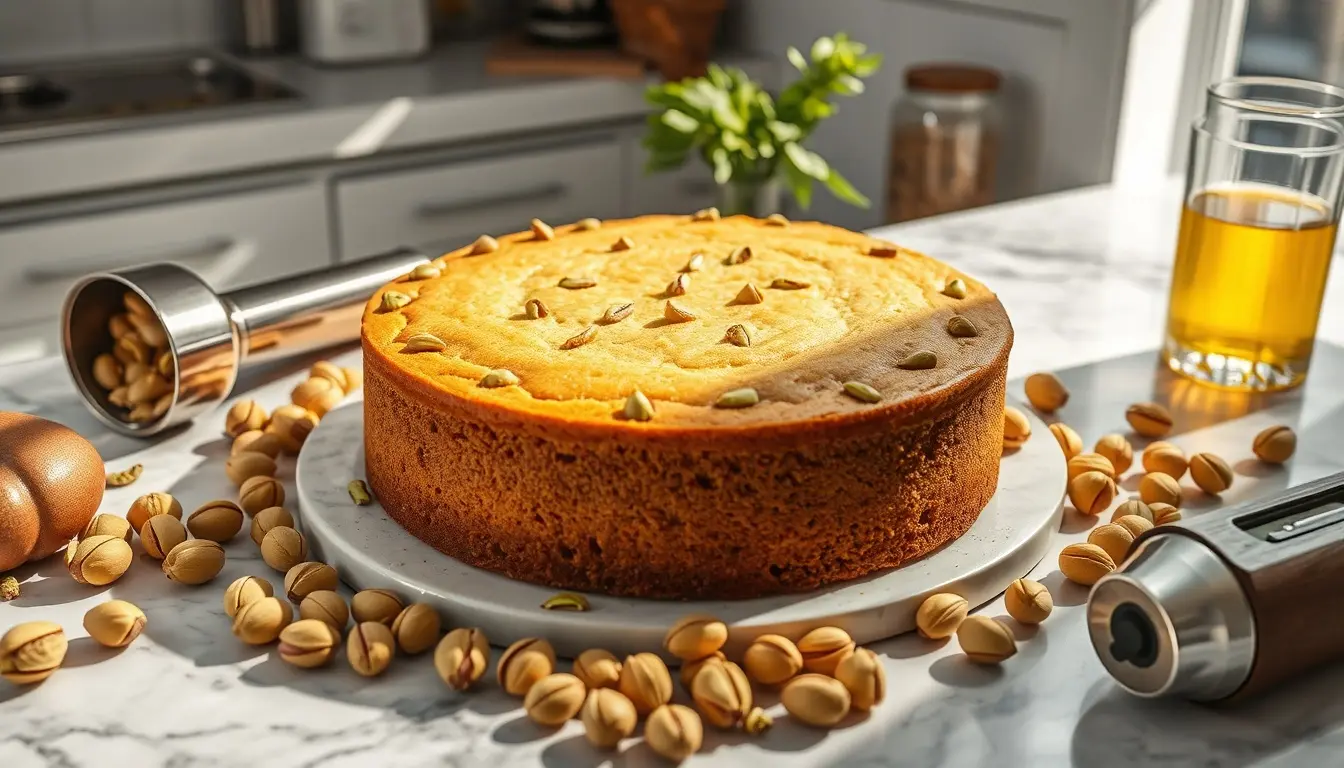 Pistachio Cake Recipes: Nut Tools