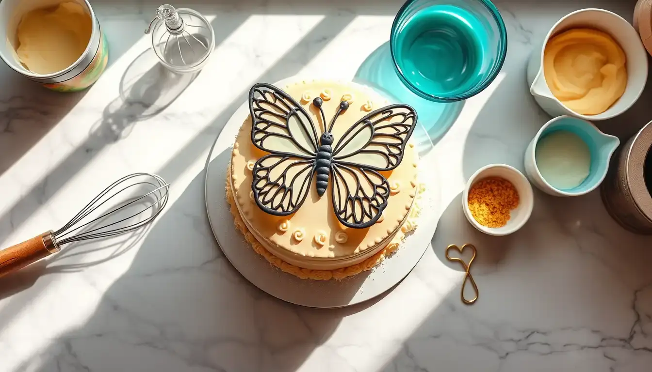 Butterfly Cake: Shaped Baking Tools & Profi-Tipps