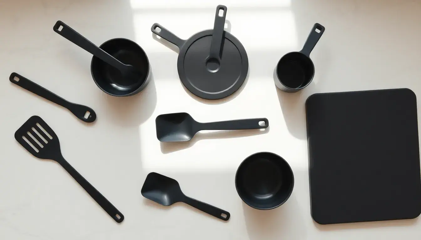Black Plastic Kitchen Items: Durable and Stylish Tools