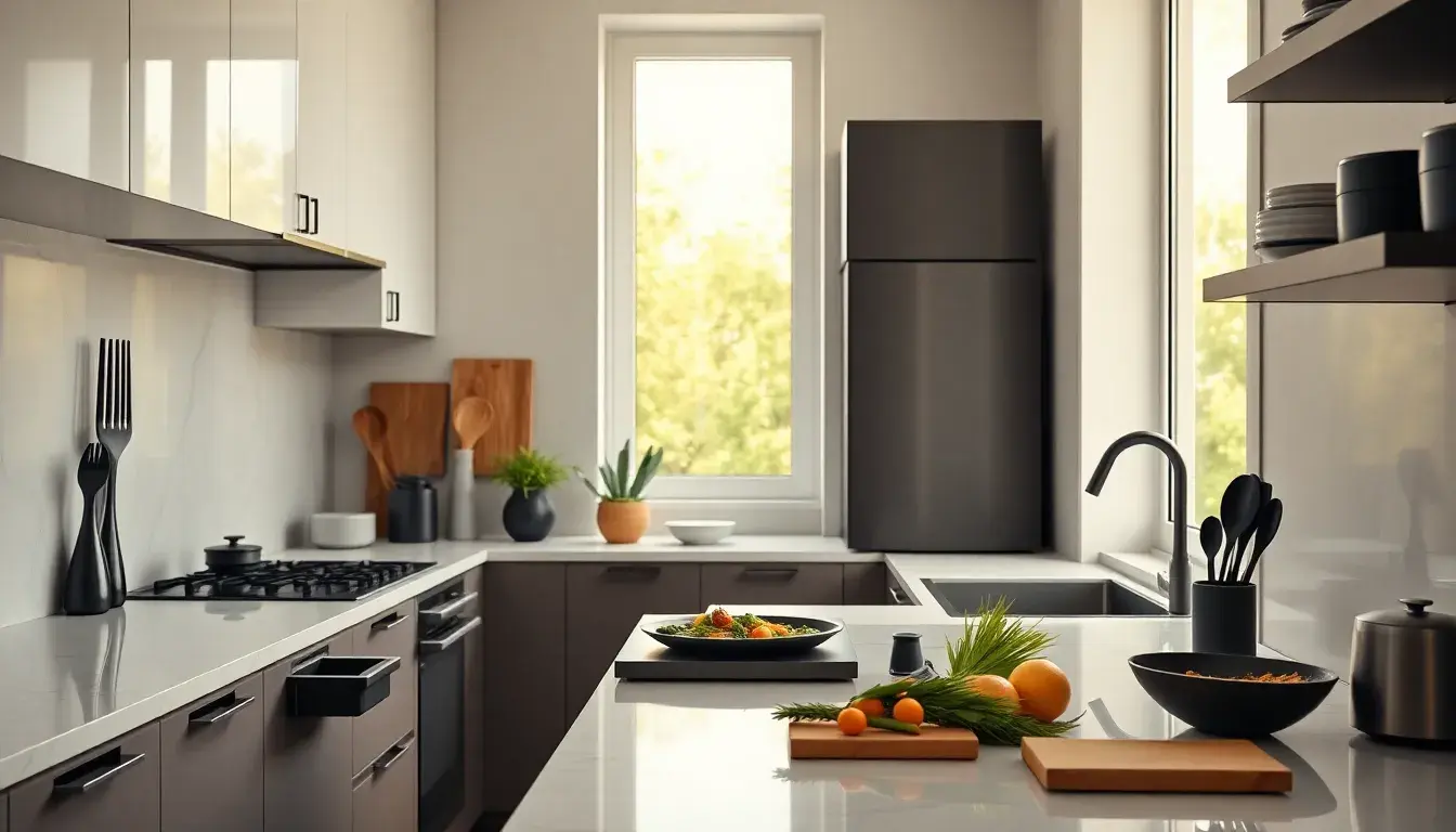 Moderne Küche Trends: Sleek Tools & Smart Living